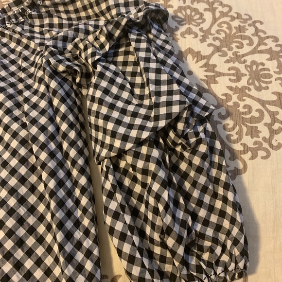 NWT Max Studio- Edit black and white gingham dress - Picture 3 of 7